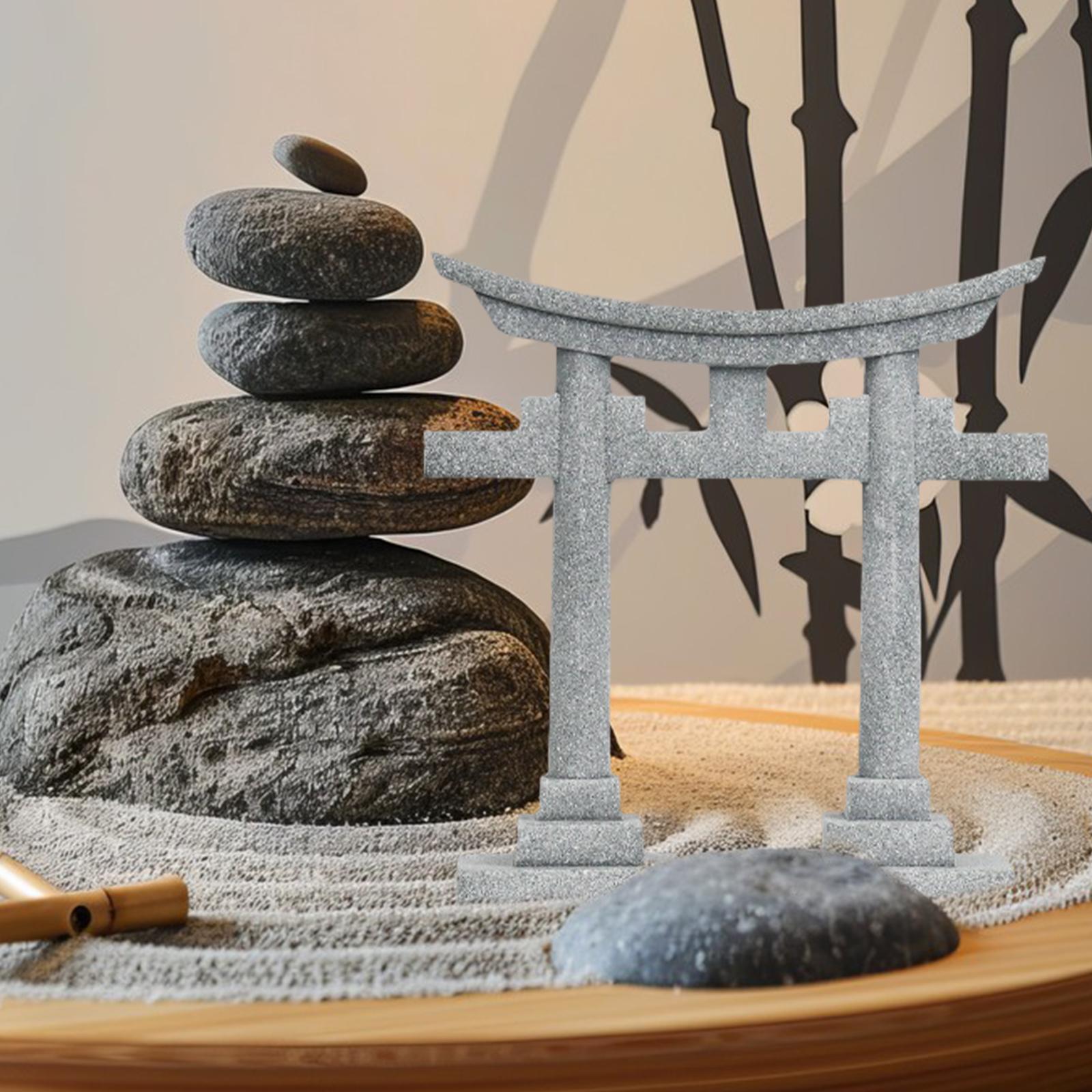 Planted Aquarium Models - Model Patung Pagar Torii Jepang, Figurin
