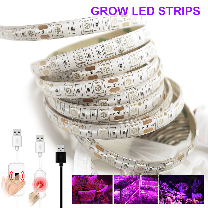 Planted Aquarium Hours - Strip LED 5V lampu tumbuh Led