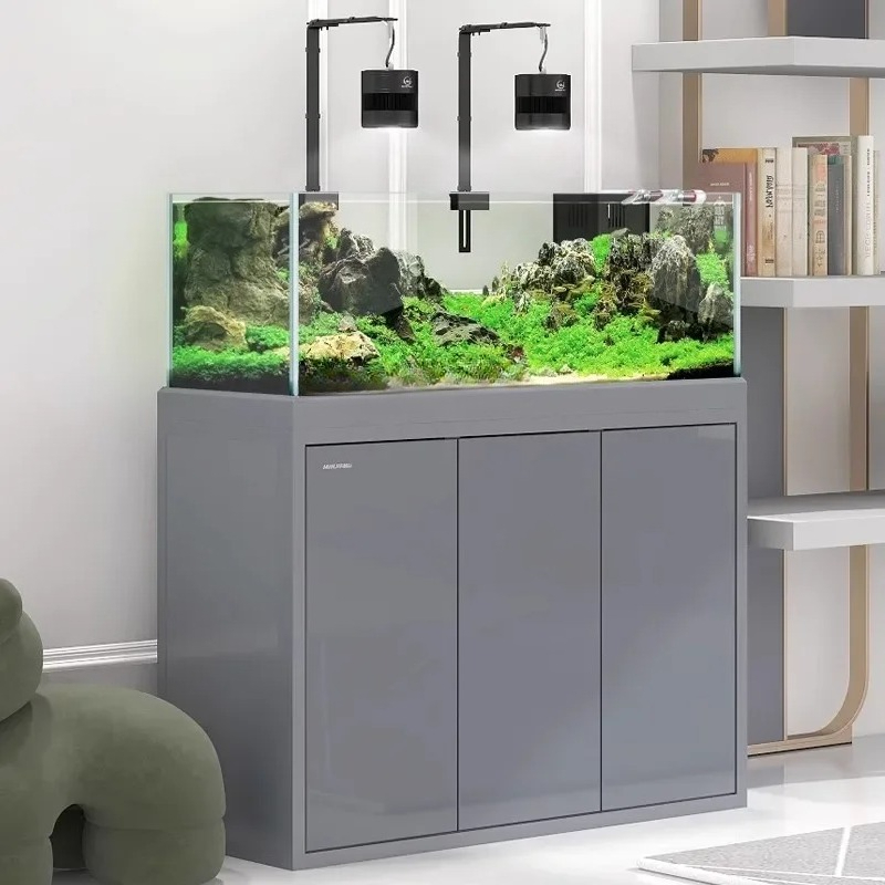 Planted Aquarium Models - Filter dasar akuarium ekologis X-S, dekorasi