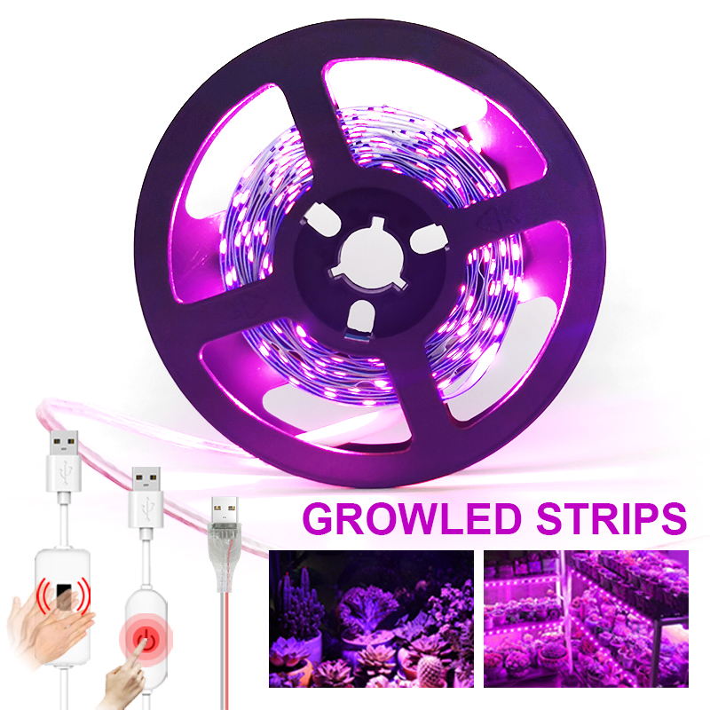 Planted Aquarium Hours - Spektrum penuh 5V pita tanaman USB