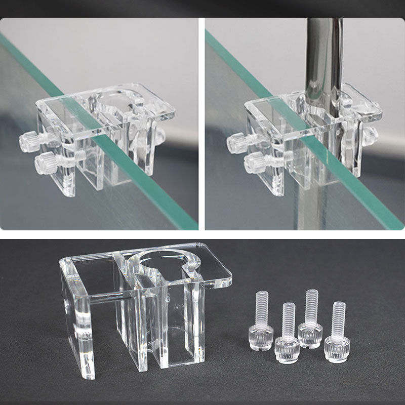 Aquarium Lily Pipe - Klem pipa air akrilik tangki ikan,