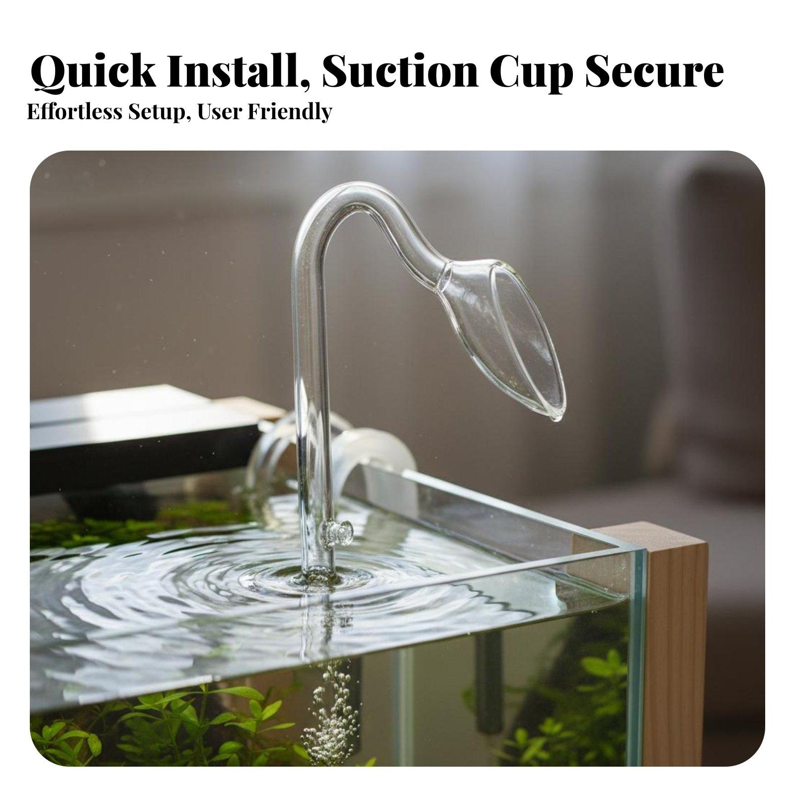 Glass Lily Pipe Aquarium Surfa - Aquarium Lily Pipe ulasan dan harga