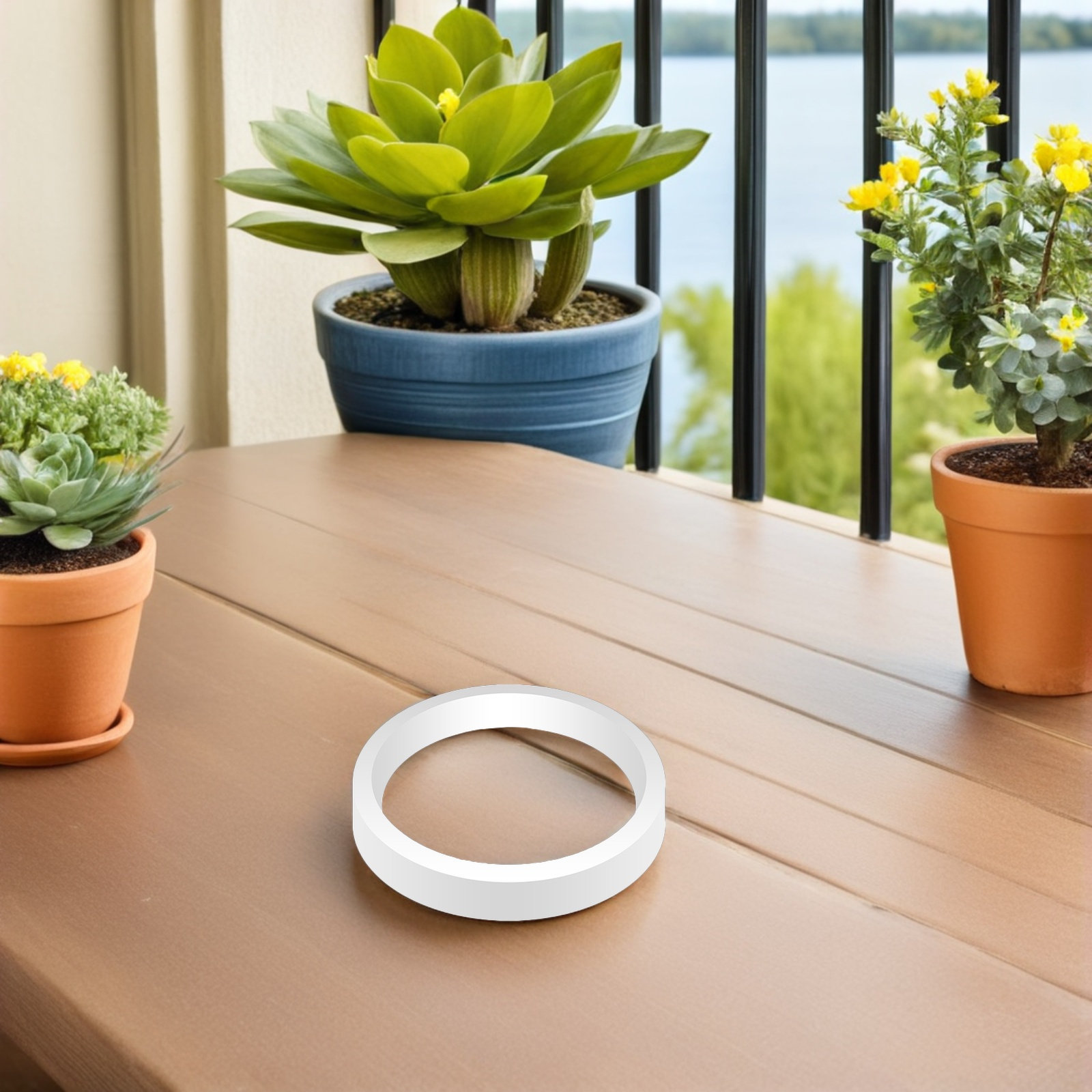 Cincin Pemberi Makan Ikan, Aks - Aquarium Plant Rings ulasan dan harga
