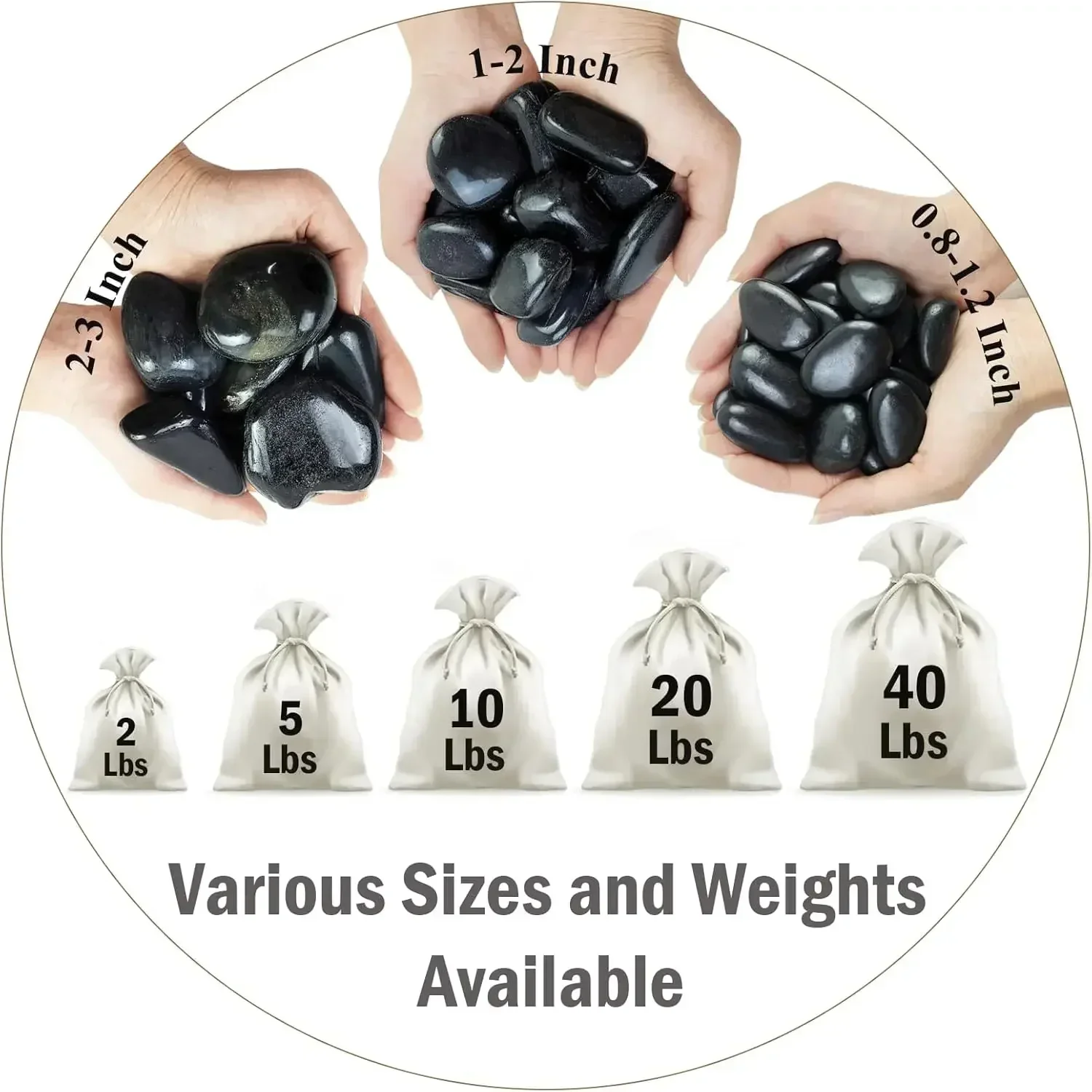 40 lbs Batu Sungai Hitam untuk - Planted Aquarium With Rocks ulasan dan harga