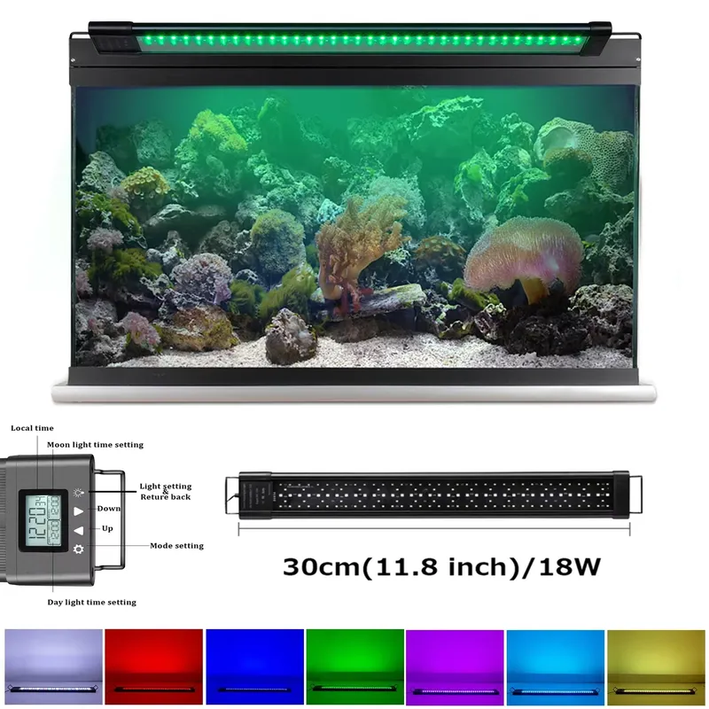 Lampu Tumbuh Tanaman LED IP68  - Planted Aquarium Hours ulasan dan harga