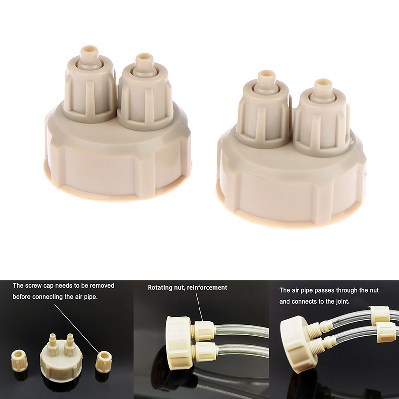 2Pcs Kit Generator Diffuser Ud - Planted Aquarium Co2 System ulasan dan harga