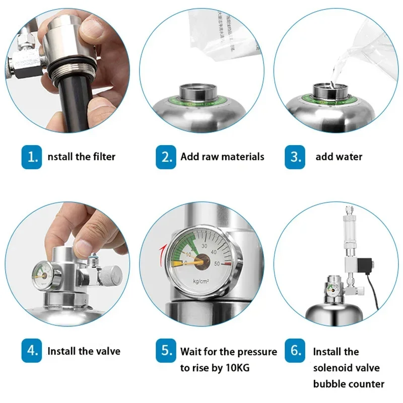 Kit sistem penghasil CO2 akuar - Planted Aquarium Co2 System ulasan dan harga