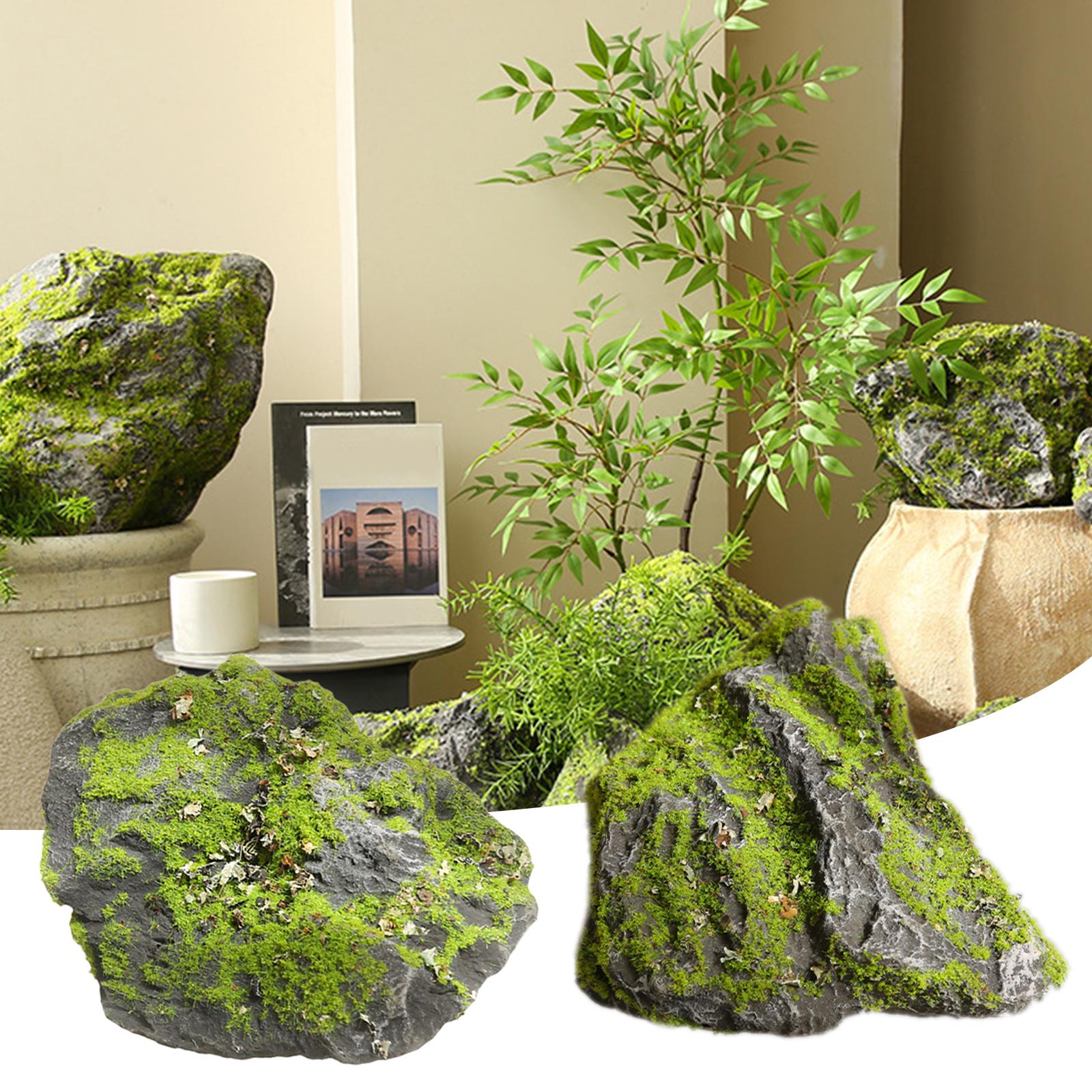 Batu Lumut Palsu Dekorasi Tana - Planted Aquarium Moss ulasan dan harga