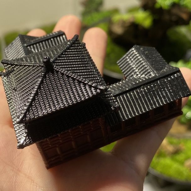 Ornamen dekorasi seni cetak 3D - Planted Aquarium Models ulasan dan harga