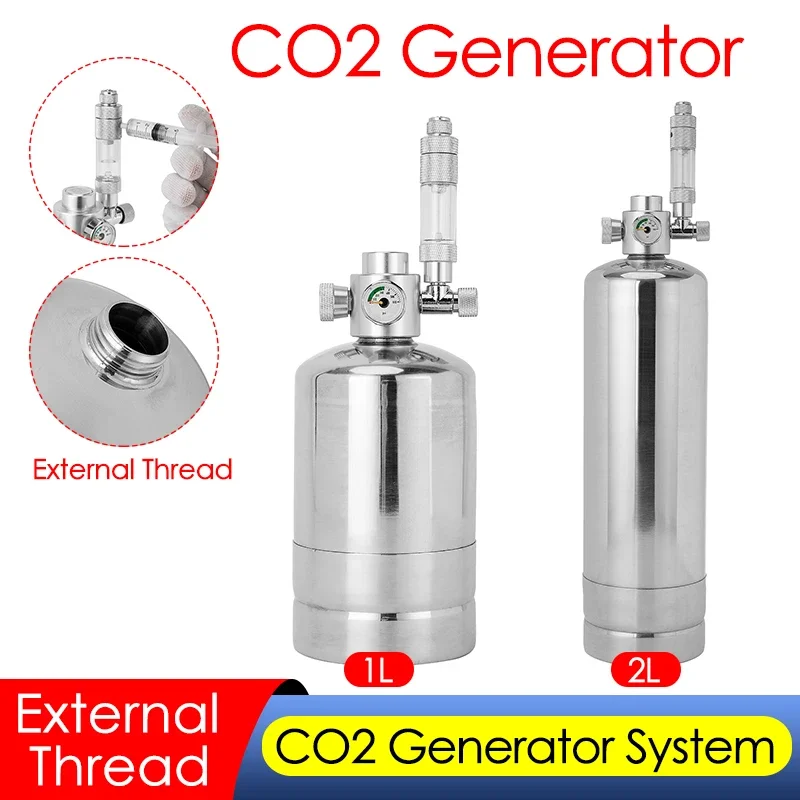 Kit sistem penghasil CO2 akuar - Planted Aquarium Co2 System ulasan dan harga