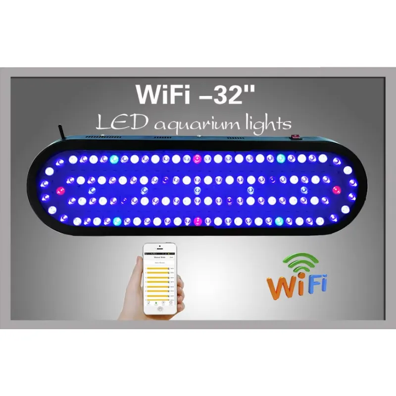 Lampu LED Akuarium Pintar RGB  - Planted Aquarium Hours ulasan dan harga
