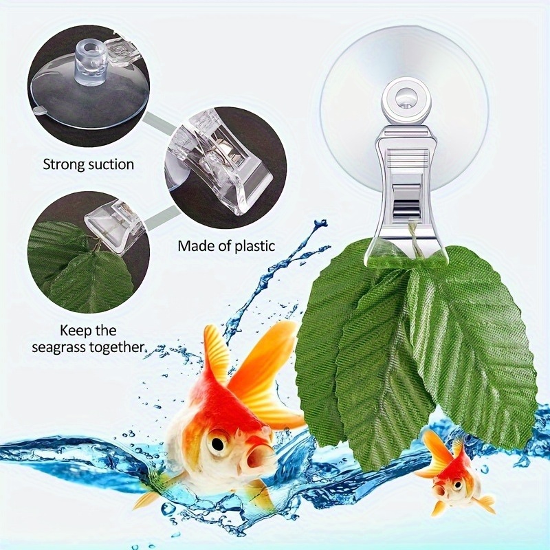 8 Buah Klip Rumput Laut Ikan d - Planted Aquarium Accessories ulasan dan harga