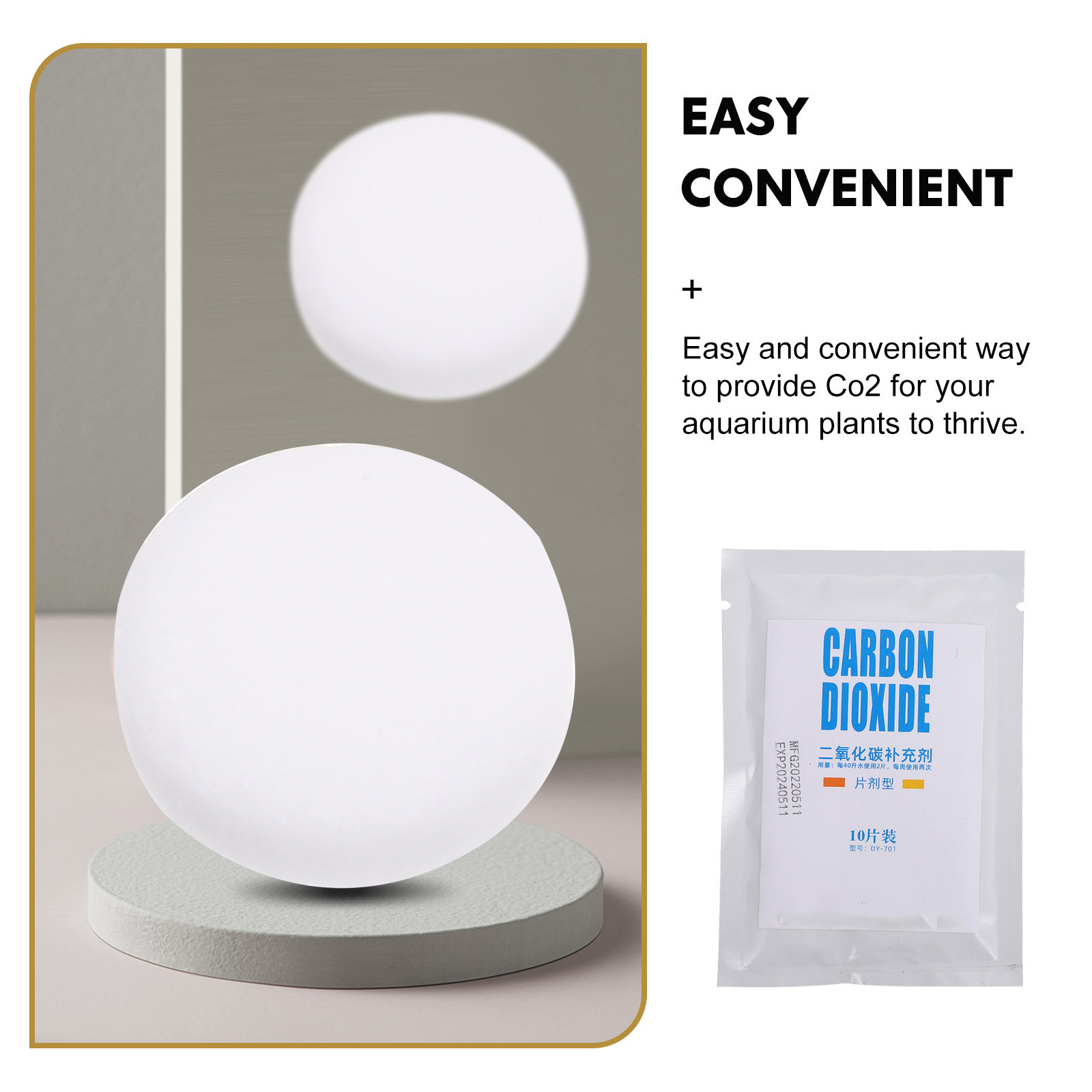 2 Kantong Tablet CO2 untuk Tan - Planted Aquarium Hours ulasan dan harga