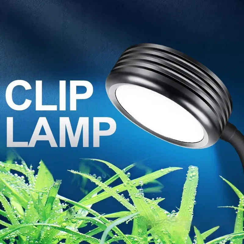 Lampu Klip Akuarium USB Alumin - Planted Aquarium Hours ulasan dan harga