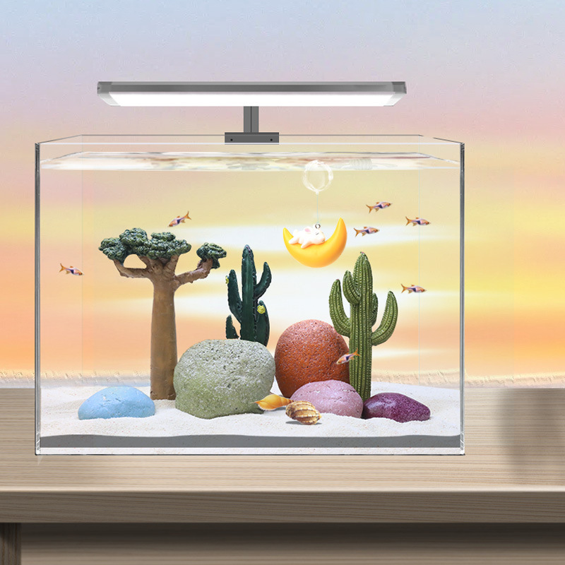 Dekorasi Akuarium Model Kaktus - Planted Aquarium Models ulasan dan harga