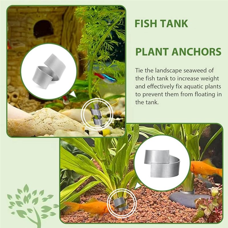 LLCS-Plant Fixed Ring Base Unt - Aquarium Plant Rings ulasan dan harga