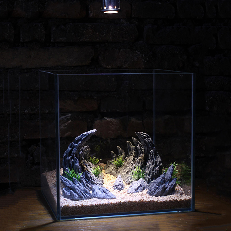 Batu simulasi tangki ikan, bat - Planted Aquarium With Rocks ulasan dan harga